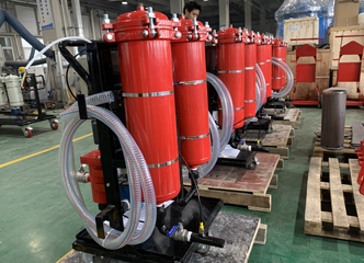 聚結脫水濾油機生產圖片4