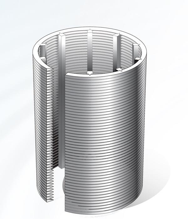 楔形絲網(wǎng)濾芯圖2 楔形絲網(wǎng)濾芯圖1