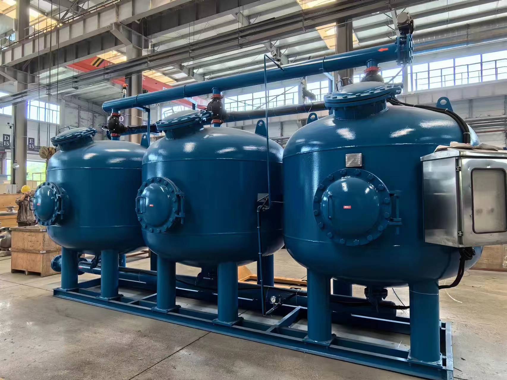 反滲透前端淺層砂過濾器 反滲透前端淺層砂過濾器